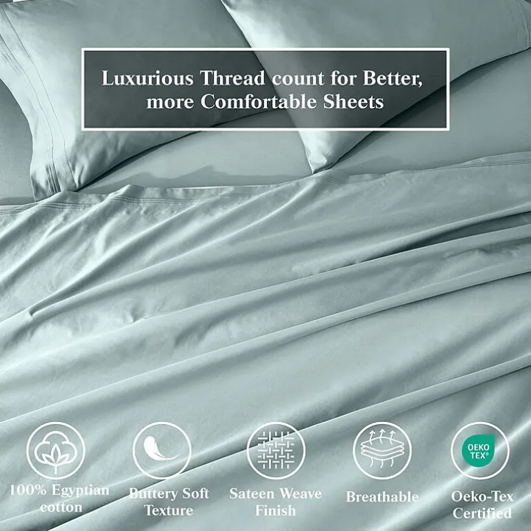 SUPERIOR® Egyptian Cotton Classic Soft 650tc Deep Pocket Sheet Set