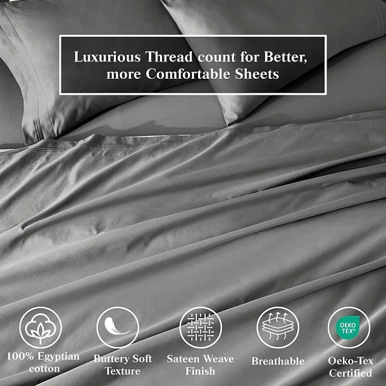 SUPERIOR® Egyptian Cotton Classic Soft 650tc Deep Pocket Sheet Set