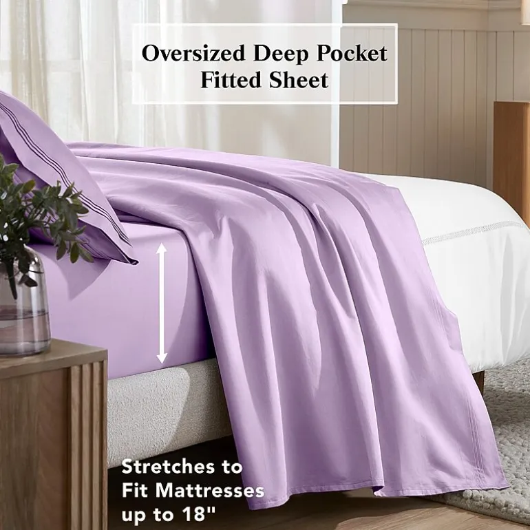 SUPERIOR® Egyptian Cotton Classic Soft 650tc Deep Pocket Sheet Set
