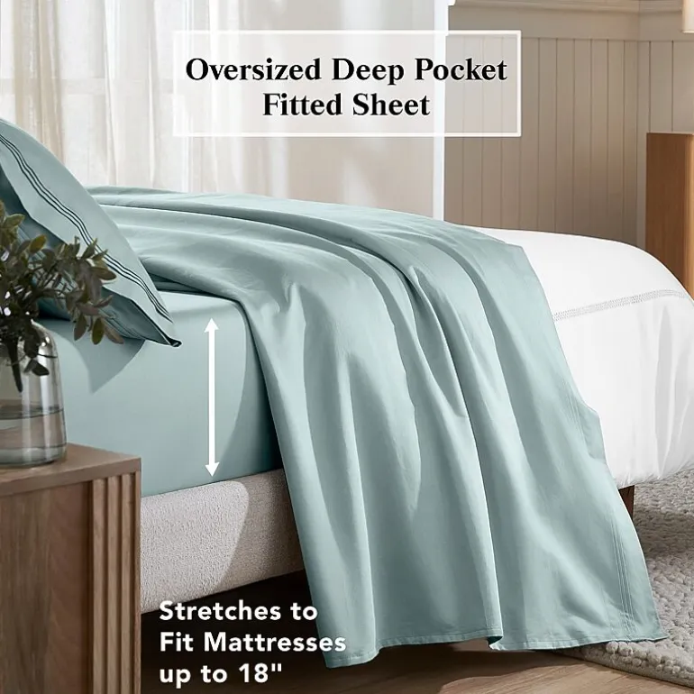 SUPERIOR® Egyptian Cotton Classic Soft 650tc Deep Pocket Sheet Set