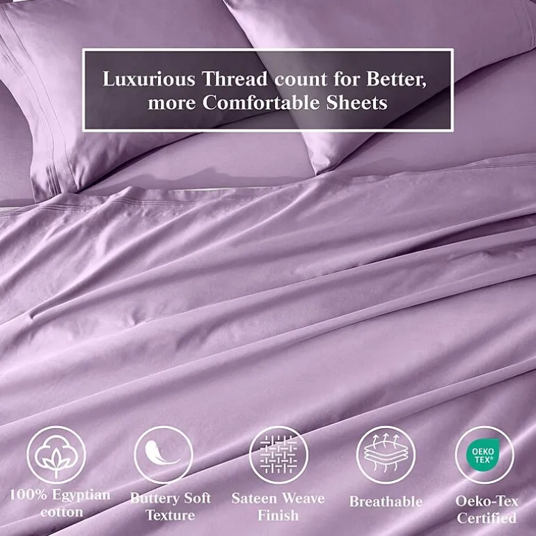 SUPERIOR® Egyptian Cotton Classic Soft 650tc Deep Pocket Sheet Set
