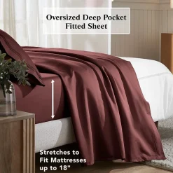 SUPERIOR® Egyptian Cotton Classic Soft 650tc Deep Pocket Sheet Set