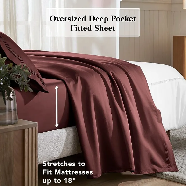 SUPERIOR® Egyptian Cotton Classic Soft 650tc Deep Pocket Sheet Set