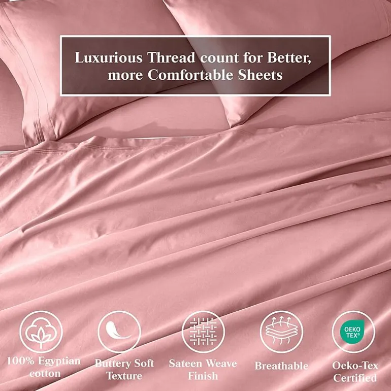 SUPERIOR® Egyptian Cotton Classic Soft 650tc Deep Pocket Sheet Set
