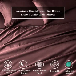 SUPERIOR® Egyptian Cotton Classic Soft 650tc Deep Pocket Sheet Set