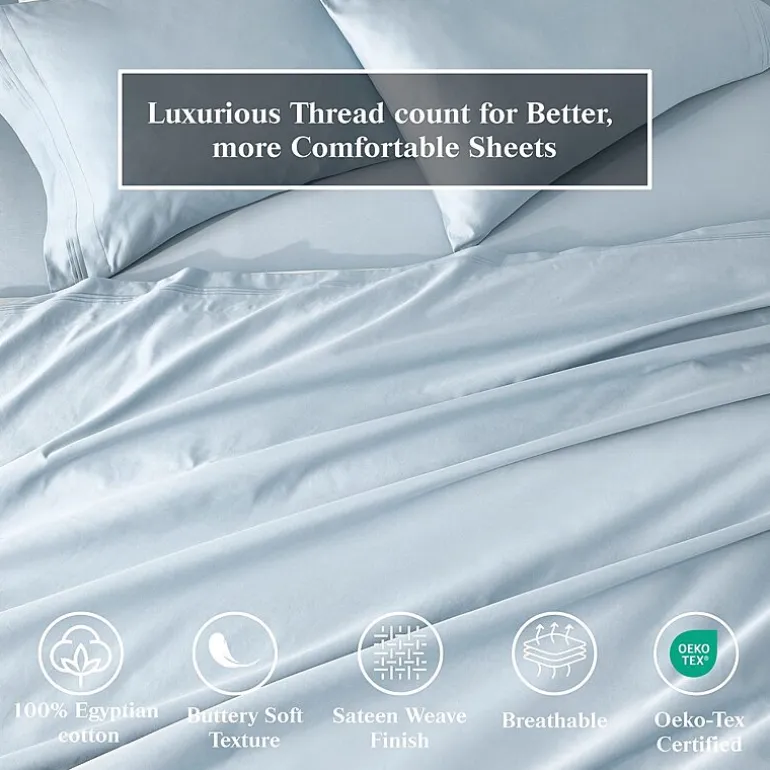 SUPERIOR® Egyptian Cotton Classic Soft 650tc Deep Pocket Sheet Set