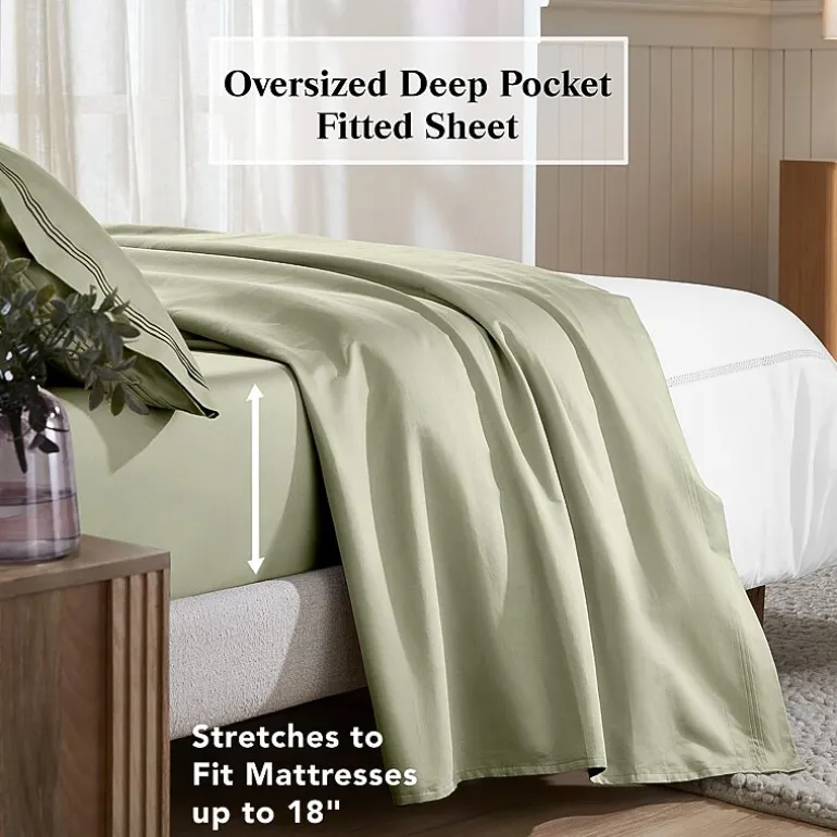 SUPERIOR® Egyptian Cotton Classic Soft 650tc Deep Pocket Sheet Set