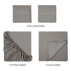 SUPERIOR® Egyptian Cotton Durable Soft 400tc Deep Pocket Sheet Set