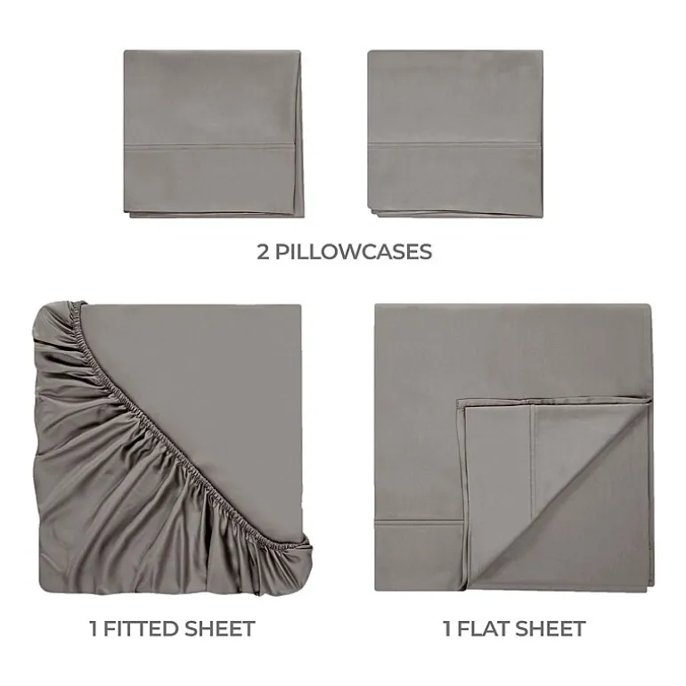 SUPERIOR® Egyptian Cotton Durable Soft 400tc Deep Pocket Sheet Set