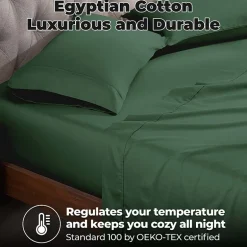 SUPERIOR® Egyptian Cotton Durable Soft 400tc Deep Pocket Sheet Set