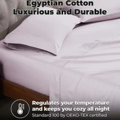 SUPERIOR® Egyptian Cotton Durable Soft 400tc Deep Pocket Sheet Set
