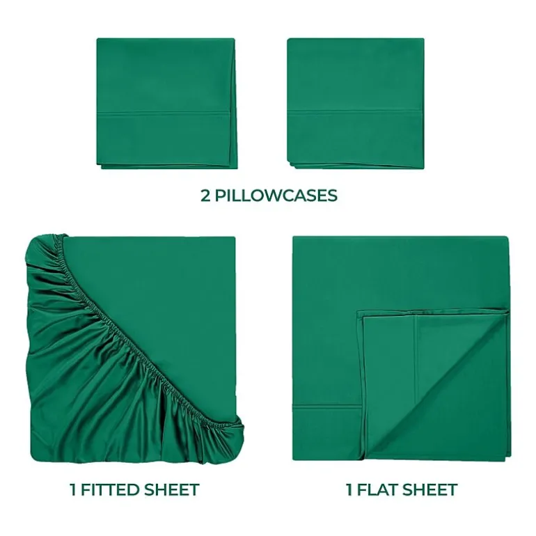 SUPERIOR® Egyptian Cotton Durable Soft 400tc Deep Pocket Sheet Set