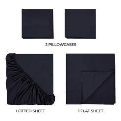 SUPERIOR® Egyptian Cotton Durable Soft 400tc Deep Pocket Sheet Set