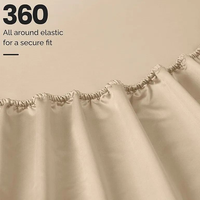 SUPERIOR® Egyptian Cotton Sateen 1000tc Deep Pocket Sheet Set