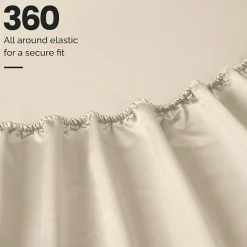 SUPERIOR® Egyptian Cotton Sateen 1000tc Deep Pocket Sheet Set