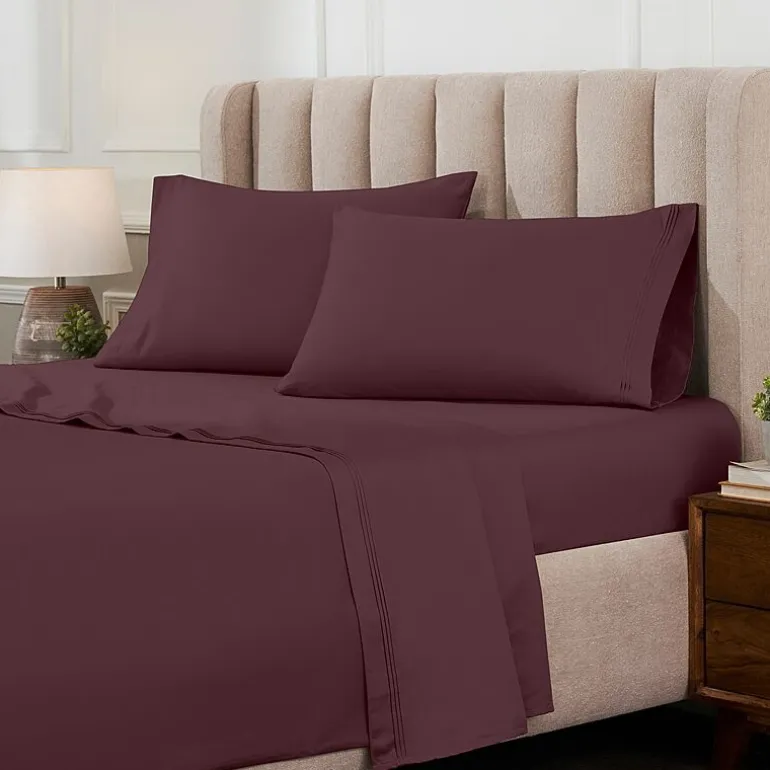 SUPERIOR® Egyptian Cotton Sateen 1000tc Deep Pocket Sheet Set