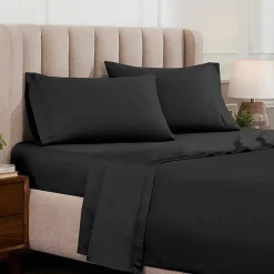 SUPERIOR® Egyptian Cotton Ultra Luxury Sateen 1500tc Deep Pocket Sheet Set