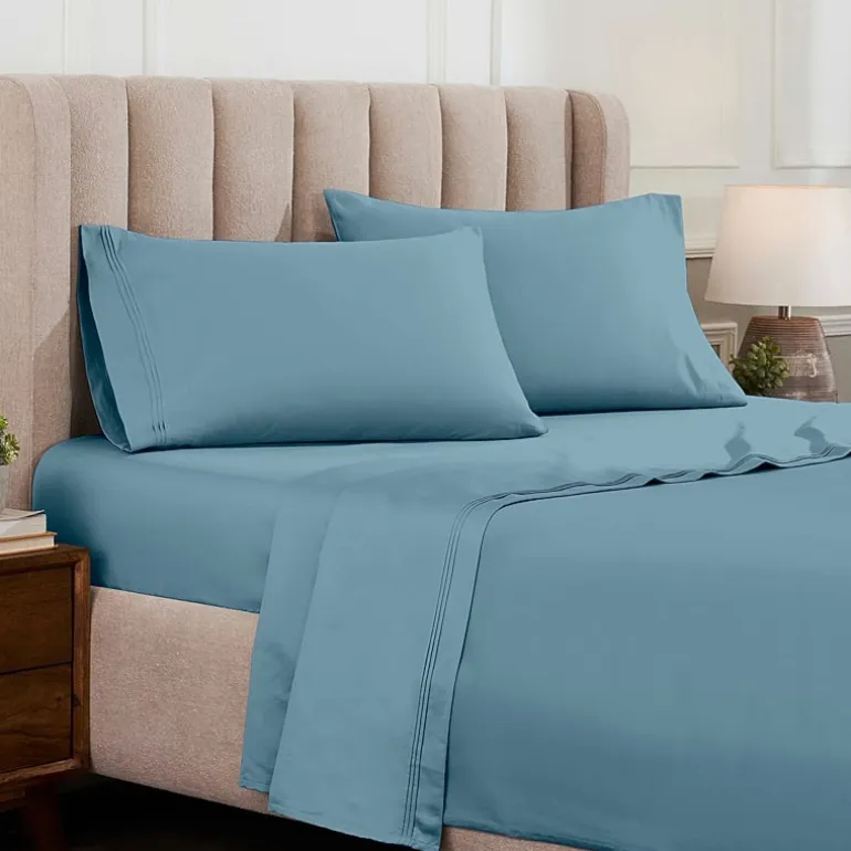 SUPERIOR® Egyptian Cotton Ultra Luxury Sateen 1500tc Deep Pocket Sheet Set