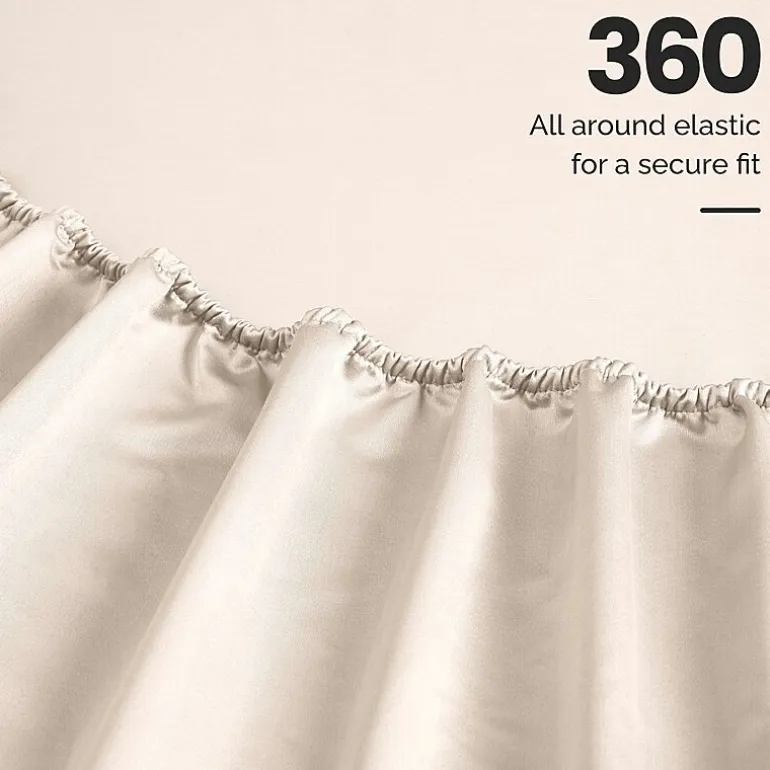 SUPERIOR® Egyptian Cotton Ultra Luxury Sateen 1500tc Deep Pocket Sheet Set
