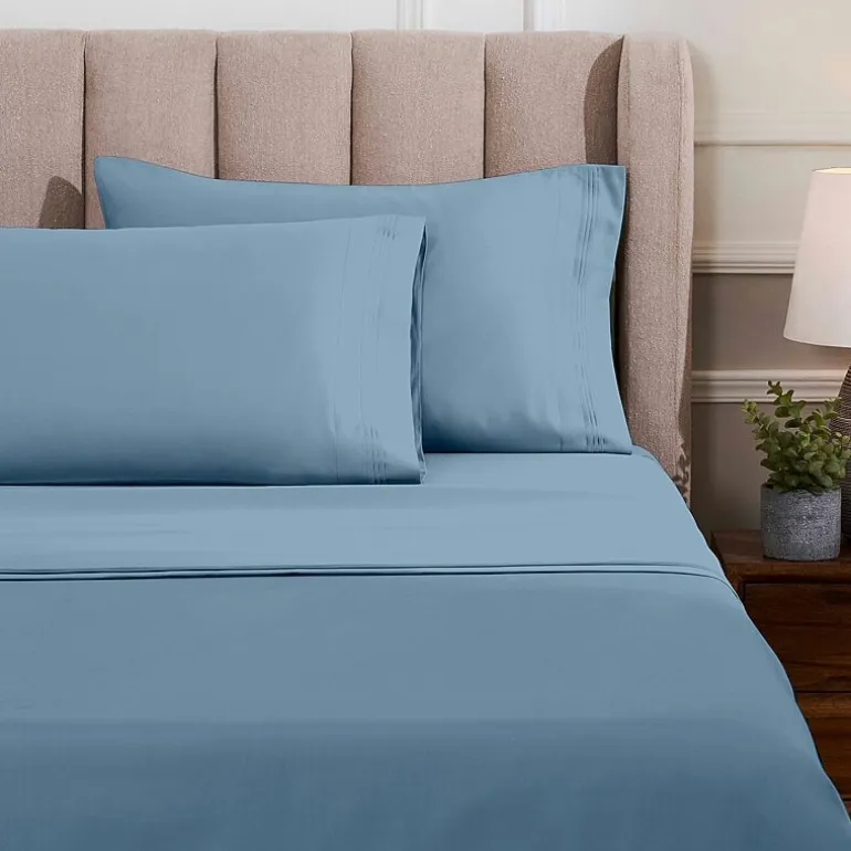SUPERIOR® Egyptian Cotton Ultra Luxury Sateen 1500tc Deep Pocket Sheet Set
