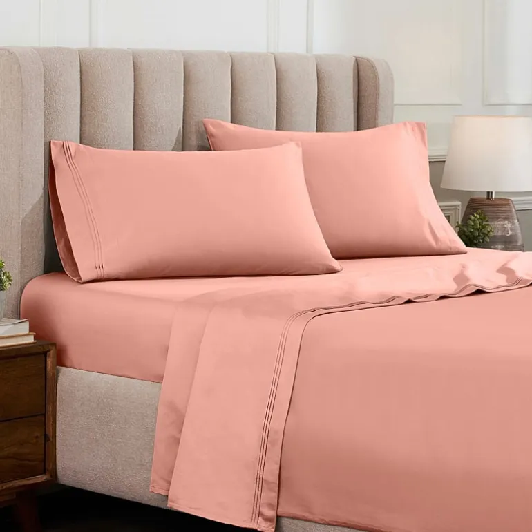SUPERIOR® Egyptian Cotton Ultra Luxury Sateen 1500tc Deep Pocket Sheet Set