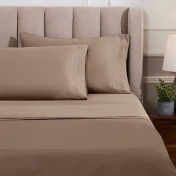 SUPERIOR® Egyptian Cotton Ultra Luxury Sateen 1500tc Deep Pocket Sheet Set
