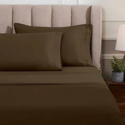 SUPERIOR® Egyptian Cotton Ultra Luxury Sateen 1500tc Deep Pocket Sheet Set