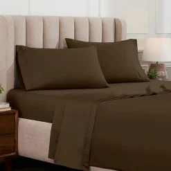 SUPERIOR® Egyptian Cotton Ultra Luxury Sateen 1500tc Deep Pocket Sheet Set