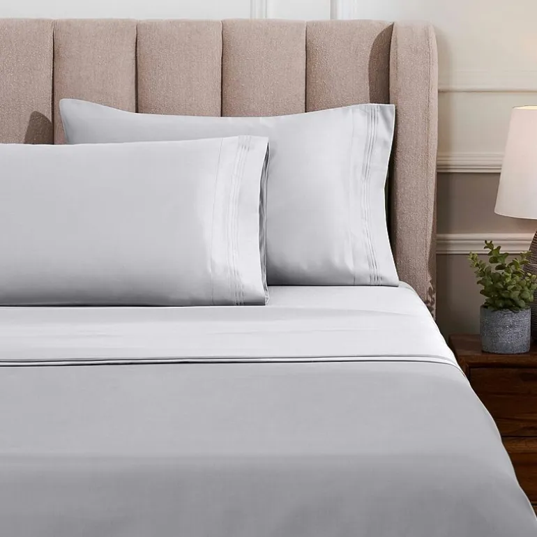 SUPERIOR® Egyptian Cotton Ultra Luxury Sateen 1500tc Deep Pocket Sheet Set