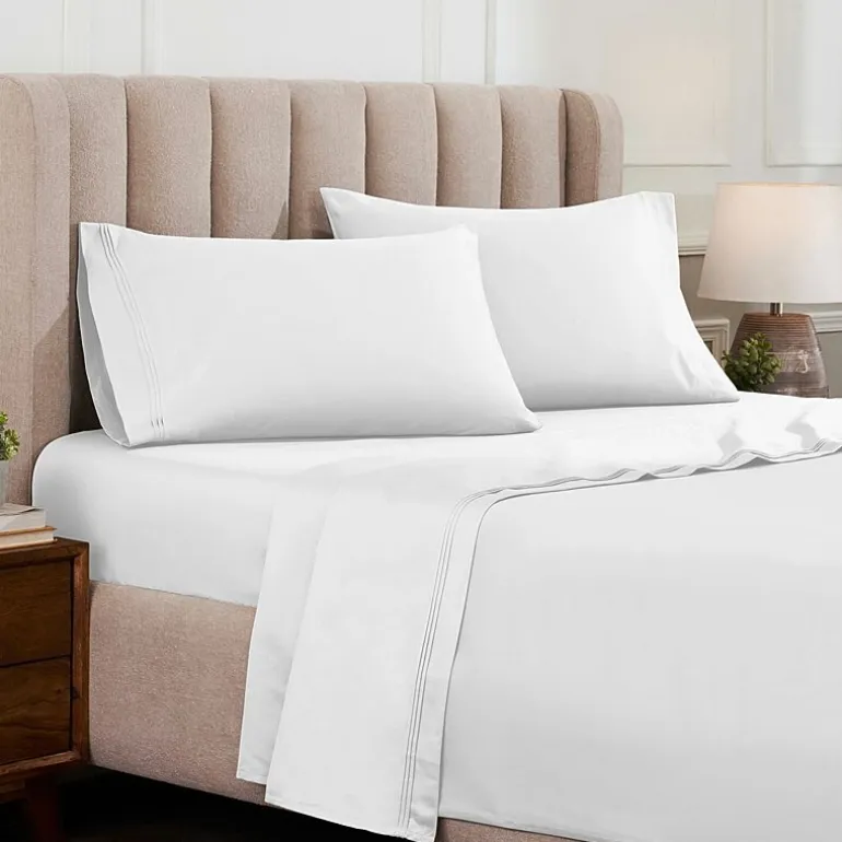 SUPERIOR® Egyptian Cotton Ultra Luxury Sateen 1500tc Deep Pocket Sheet Set