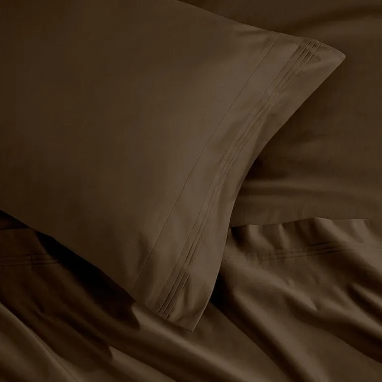 SUPERIOR® Egyptian Cotton Ultra Luxury Sateen 1500tc Deep Pocket Sheet Set