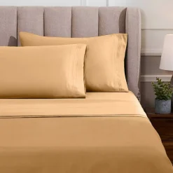 SUPERIOR® Egyptian Cotton Ultra Luxury Sateen 1500tc Deep Pocket Sheet Set