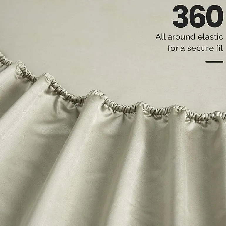 SUPERIOR® Egyptian Cotton Ultra Luxury Sateen 1500tc Deep Pocket Sheet Set