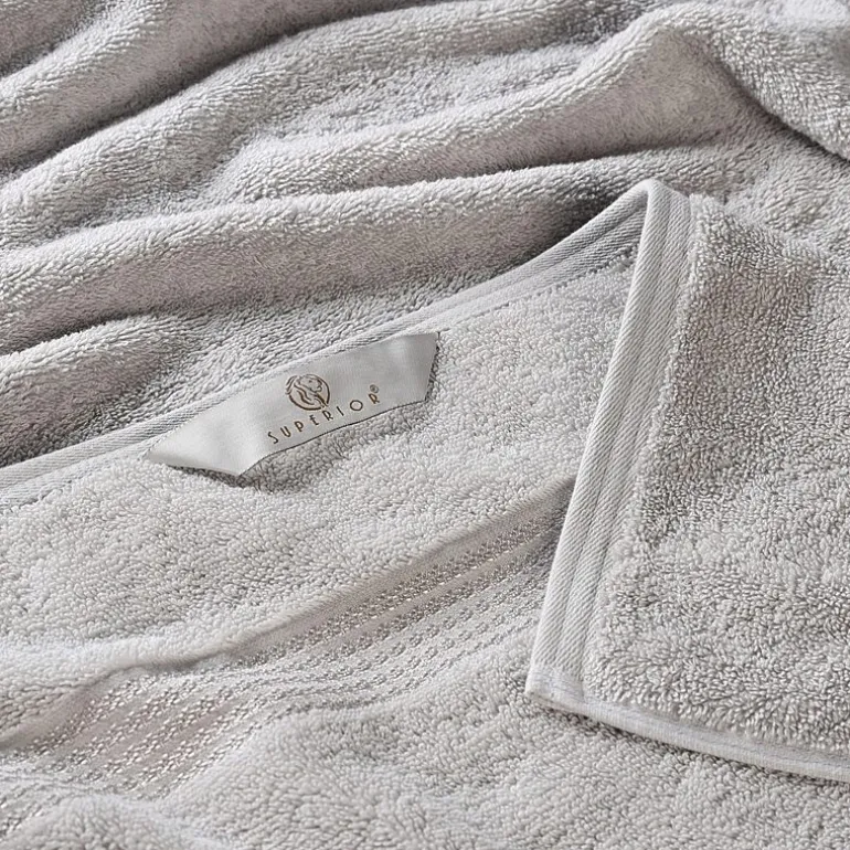 SUPERIOR® Heritage Collection | Luxury Egyptian Cotton 6-pc. Quick Dry Solid Bath Towel Set