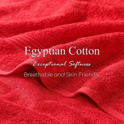 SUPERIOR® Heritage Collection | Luxury Egyptian Cotton 6-pc. Quick Dry Solid Bath Towel Set