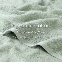 SUPERIOR® Heritage Collection | Luxury Egyptian Cotton 6-pc. Quick Dry Solid Bath Towel Set