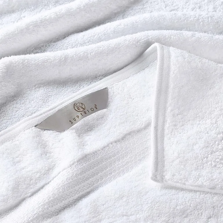 SUPERIOR® Heritage Collection | Luxury Egyptian Cotton 6-pc. Quick Dry Solid Bath Towel Set