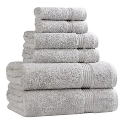 SUPERIOR® Heritage Collection | Luxury Egyptian Cotton 6-pc. Quick Dry Solid Bath Towel Set