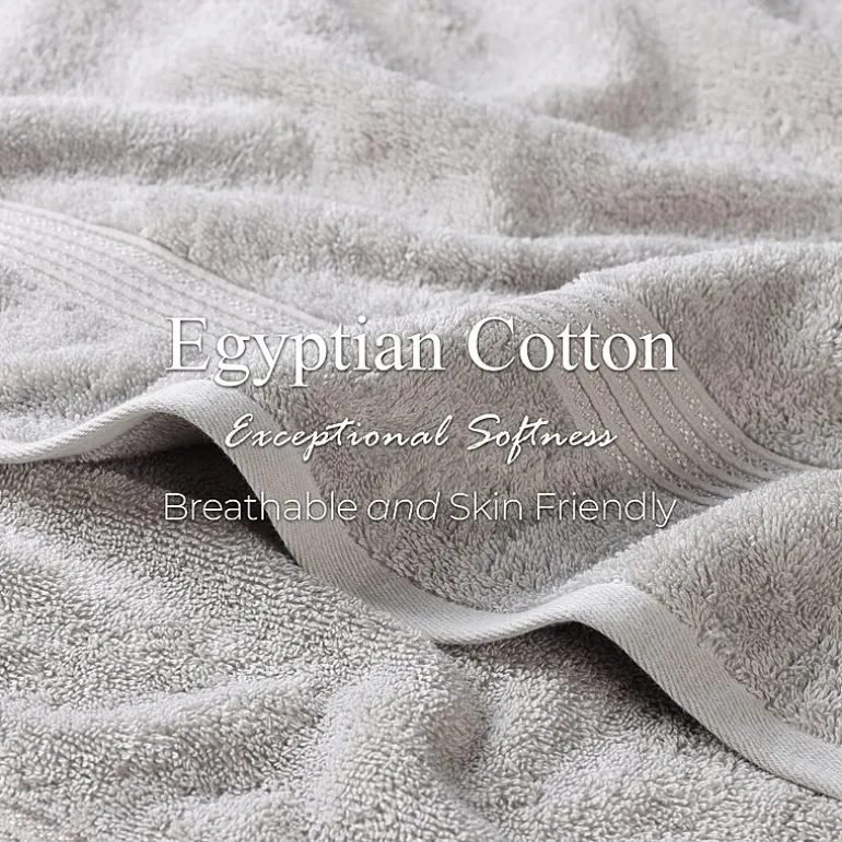 SUPERIOR® Heritage Collection | Luxury Egyptian Cotton 6-pc. Quick Dry Solid Bath Towel Set