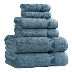 SUPERIOR® Heritage Collection | Luxury Egyptian Cotton 6-pc. Quick Dry Solid Bath Towel Set
