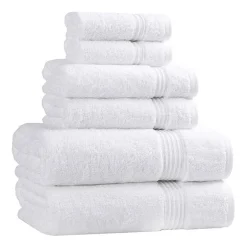 SUPERIOR® Heritage Collection | Luxury Egyptian Cotton 6-pc. Quick Dry Solid Bath Towel Set