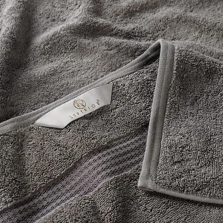 SUPERIOR® Heritage Collection | Luxury Egyptian Cotton 6-pc. Quick Dry Solid Bath Towel Set