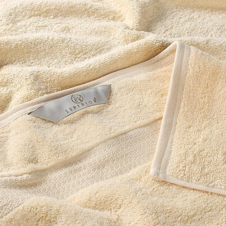 SUPERIOR® Heritage Collection | Luxury Egyptian Cotton 6-pc. Quick Dry Solid Bath Towel Set