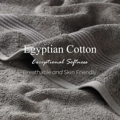 SUPERIOR® Heritage Collection | Luxury Egyptian Cotton 12-pc. Quick Dry Solid Bath Towel Set