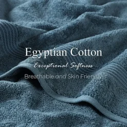 SUPERIOR® Heritage Collection | Luxury Egyptian Cotton 12-pc. Quick Dry Solid Bath Towel Set