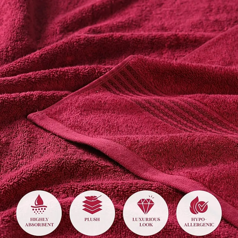 SUPERIOR® Heritage Collection | Luxury Egyptian Cotton 8-pc. Quick Dry Bath Towel Set