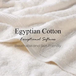 SUPERIOR® Heritage Collection | Luxury Egyptian Cotton 8-pc. Quick Dry Bath Towel Set