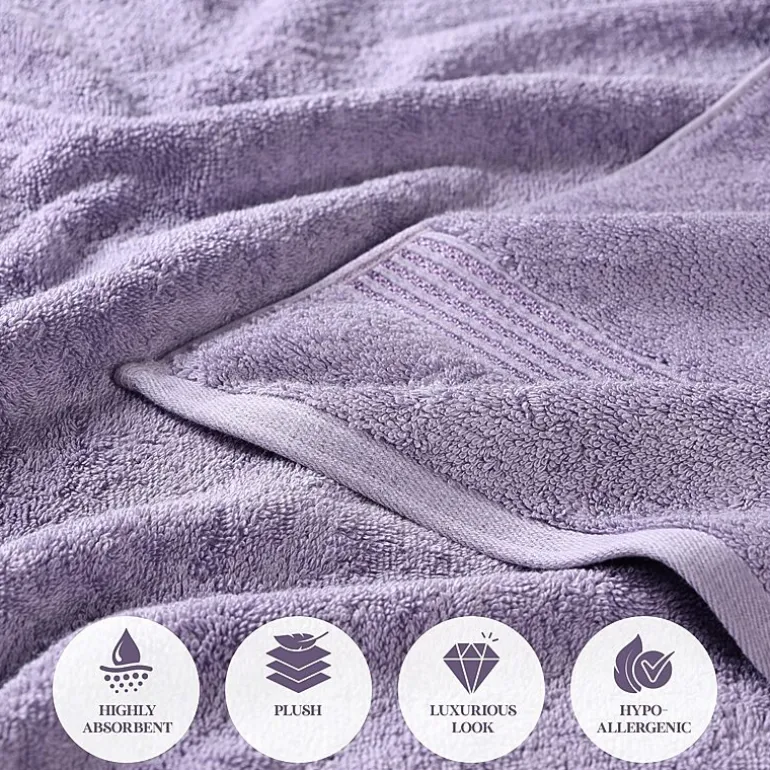SUPERIOR® Heritage Collection | Luxury Egyptian Cotton 8-pc. Quick Dry Bath Towel Set