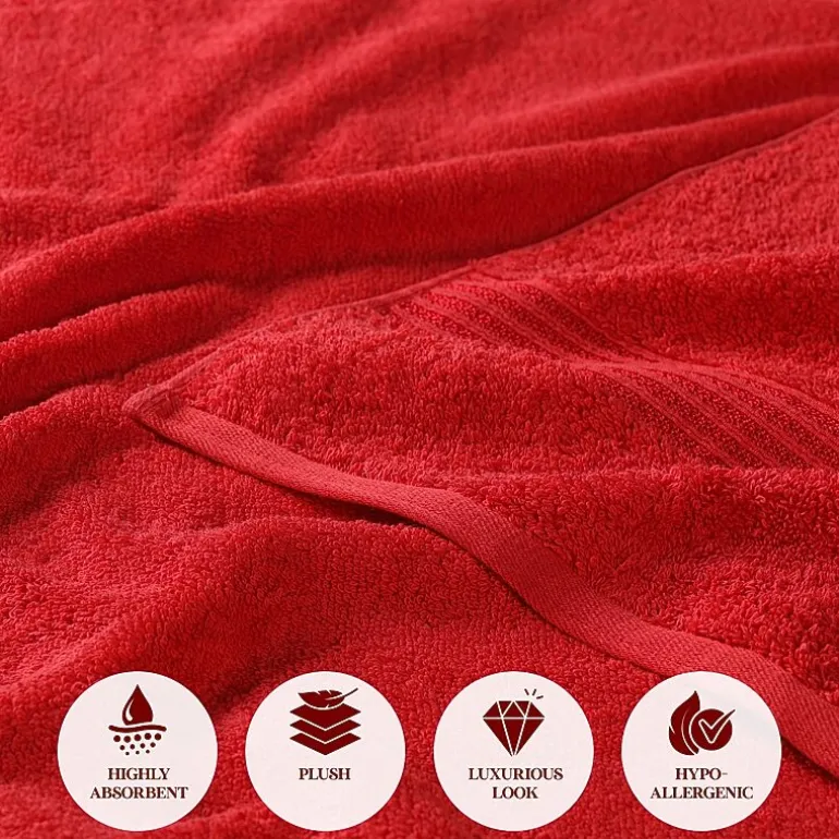 SUPERIOR® Heritage Collection | Luxury Egyptian Cotton 8-pc. Quick Dry Bath Towel Set