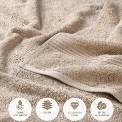 SUPERIOR® Heritage Collection | Luxury Egyptian Cotton 8-pc. Quick Dry Bath Towel Set